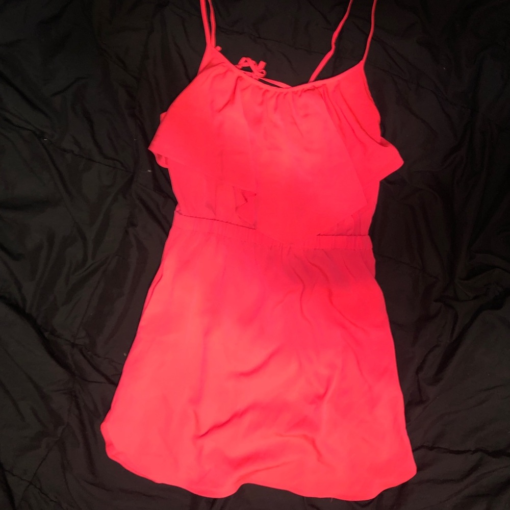 AEO hot pink dress XS